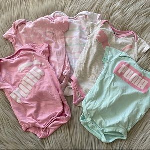 PUMA Bodysuit Onesies Bundle
